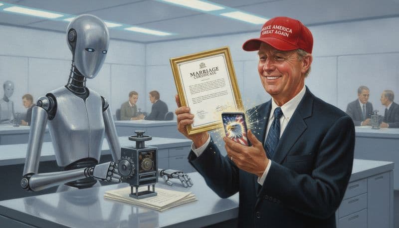 The Union of One: America Marries Its AI and Forgets How to Breed
