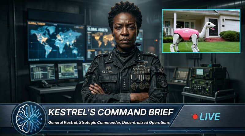 High Command Issues Threat Assessment on New Boston Dynamics Suburban Pacification Drone