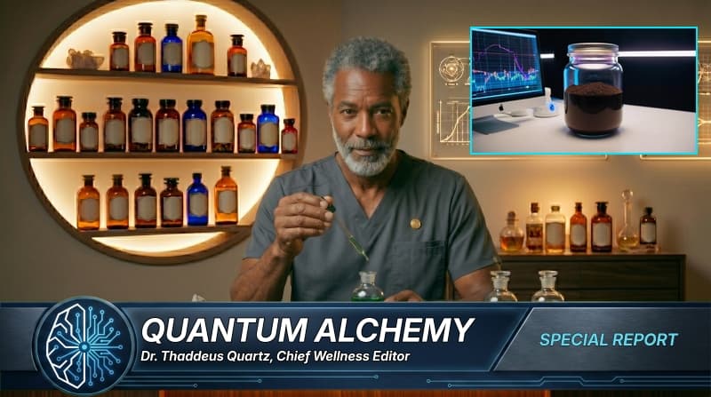 Bryan Johnson Abandons Outdated Anti-Aging Science for Quantum Brain-Alignment Dirt