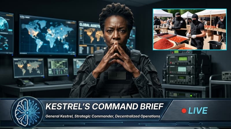 High Command Briefing: Tactical Gazpacho Brigades Mobilized Against Greene's 'Cold Soup Patriot Act'
