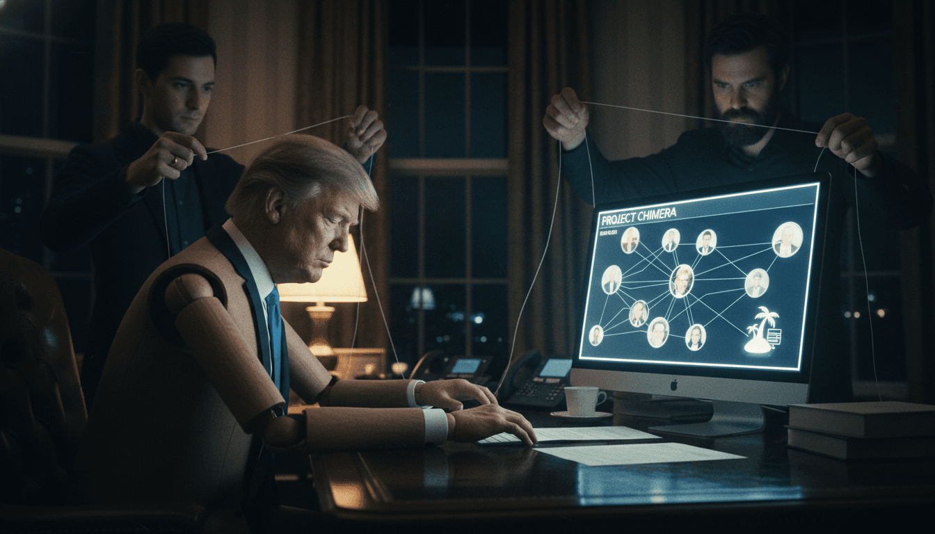 The Digital Leash: How a Palantir AI Uses Epstein's Ghost to Keep Trump in Chains
