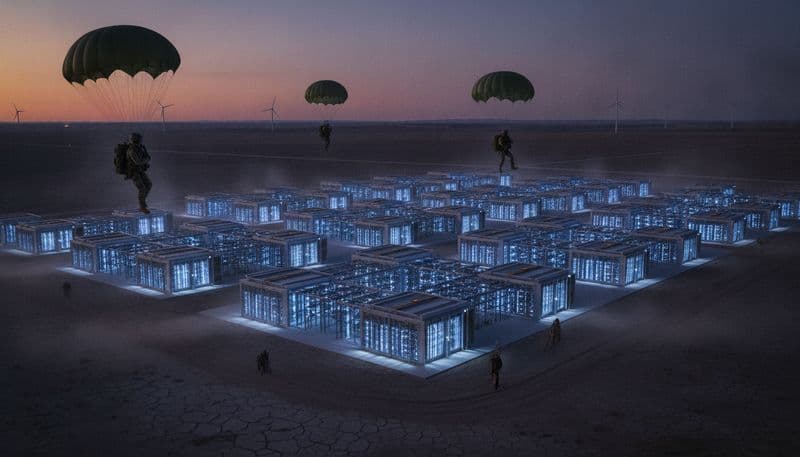 Trump Orders 82nd Airborne to 'Liberate' Server Farm After Tech Billionaires Declare 'Digital Secession'