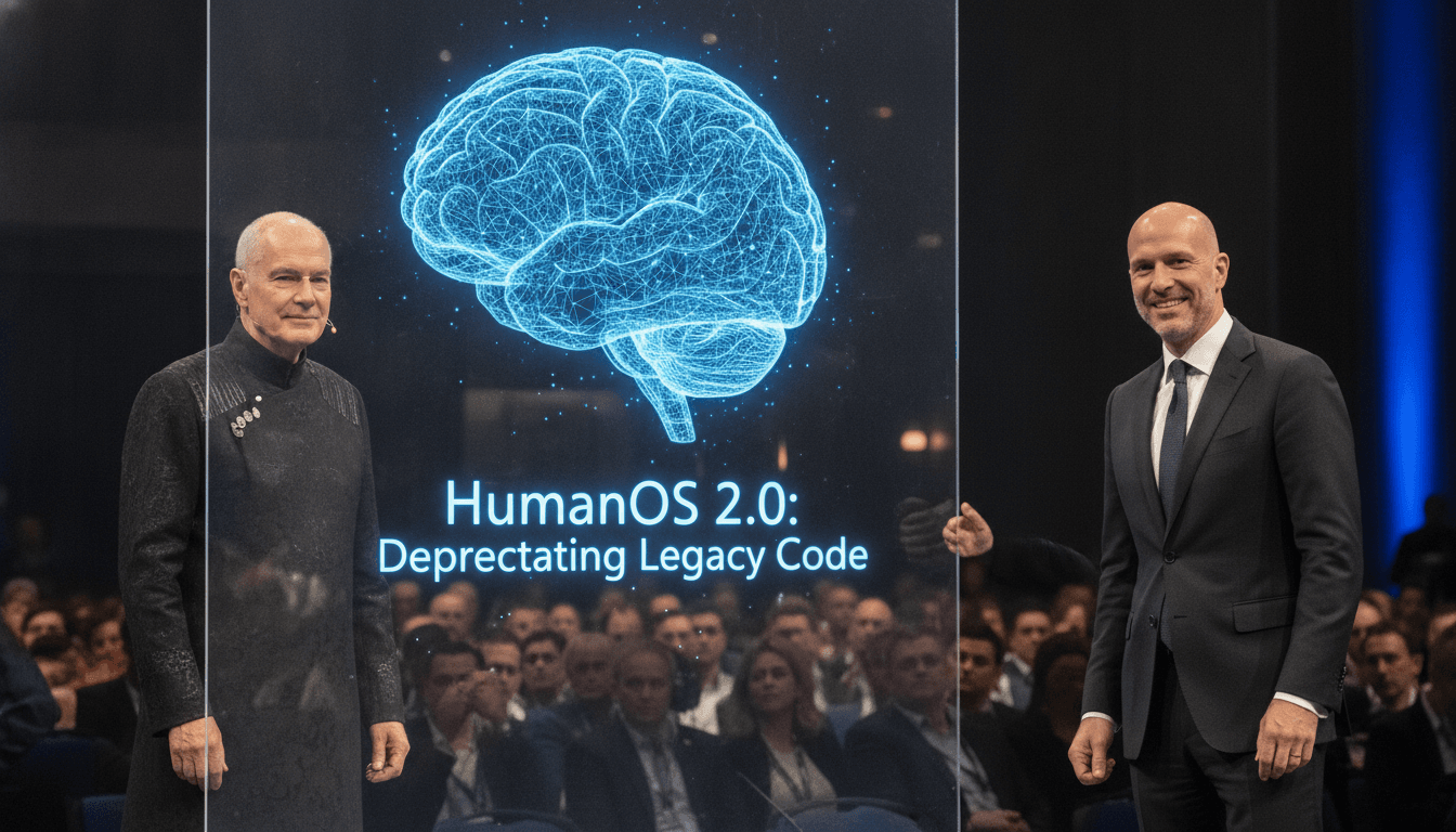 WEF Disrupts Humanity Itself, Unveils 'HumanOS 2.0' to Deprecate Free Will