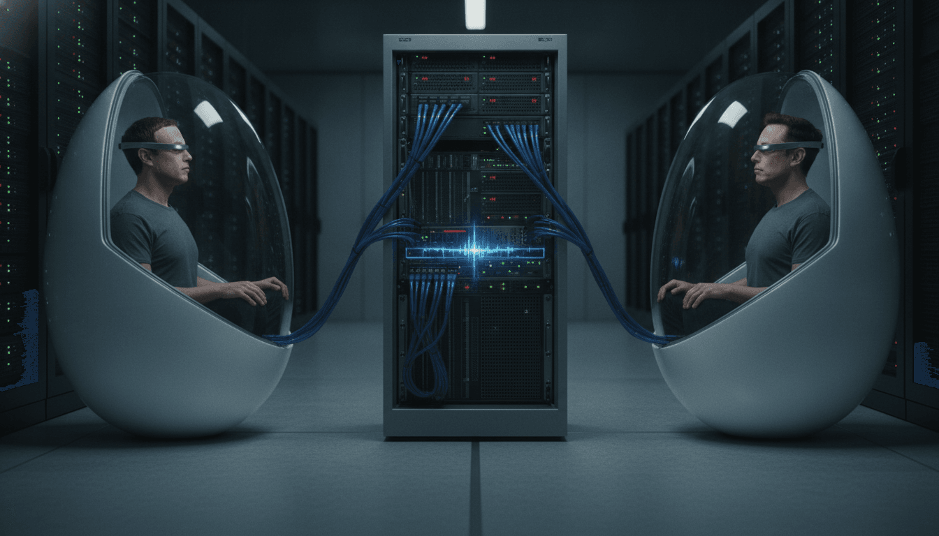 Zuckerberg and Musk Announce Historic Consciousness-Merge to Disrupt Human Experience Paradigm
