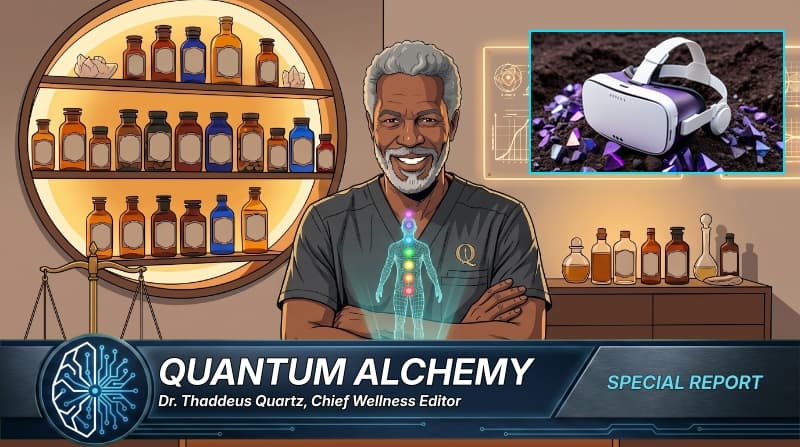 The Zuckerberg Zenith: Why Your Meta Quest is De-Calibrating Your Sub-Atomic Soul